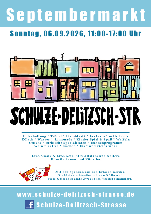Plakat SDS Septembermarkt 2026